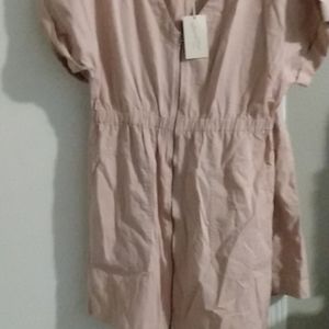 Women denim pink dressess mini skirt by universal Thread good co